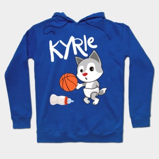 Kyrie The Baby Hoop Star Wolf (Style 1) Hoodie